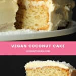 Vegan Coconut Cake